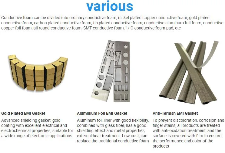 Copper Foil Conductive Foam EMI Shielding Copper Foil Paper Double Conductive Touch Conductive Copper Foil Gasket